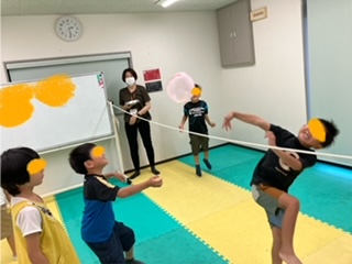 ８月１０日（土）風船バレー🎈