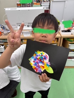 5月23日(金)紫陽花を作ろう🏵️