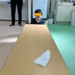 ５月２日（金）　ティッシュ飛ばし💨