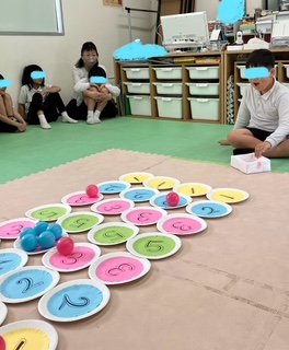5月22日(木)ボールコロコロゲーム🥎