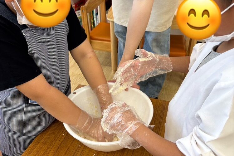 7月29日(火)クッキング☆チーズナン作り