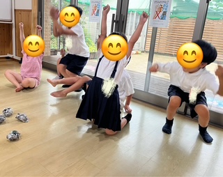 7月14日(月) 新聞紙!玉投げ合戦