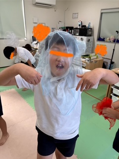 8月26日(火)リトミックスカーフで遊ぼう🎵🥁