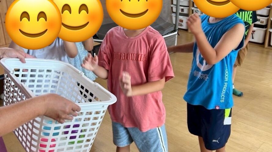 8月6日（水）　玉入れ🥎～夏の陣～