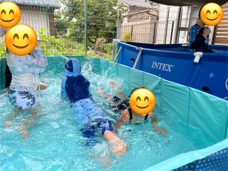 8月8日(金)プールの日🌟