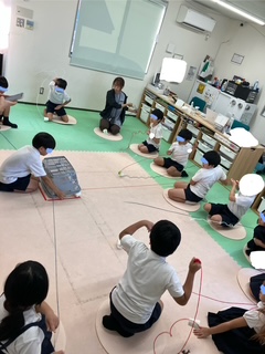 9月16日(火)紙コップ引きゲーム
