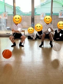 10月24日(金)ハローウィンversion風船リレー🎈