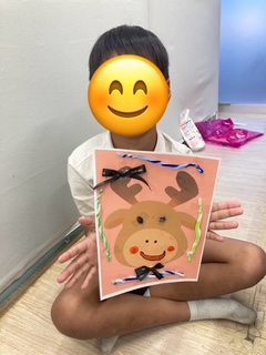 11月17日(月)クリスマス顔アートを作ろう🎅