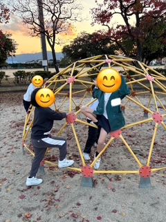 11月20日(木)秋🍂の公園！秋🍁を発見！