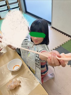 ２月７日（土）　みんなでスライム作り💙