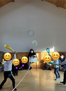 2月4日（水）風船バレーを楽しもう🎈