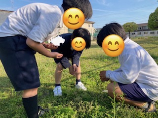 4月27日(月)みんなで楽しく！だるまさんがころんだ！