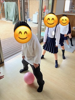 4月14日(火)　笑顔で自立活動😊