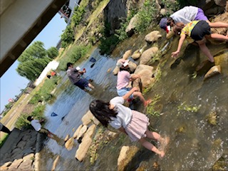 ５月１６日（土）夏を感じる川遊び🚣‍♀️