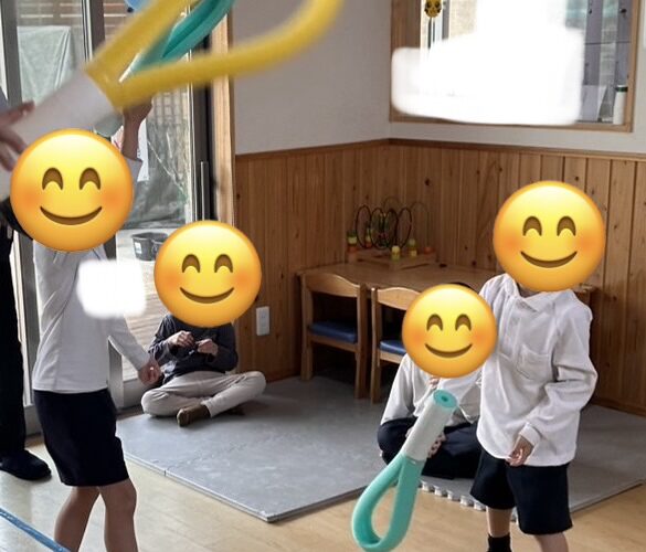 ５月１２日（火）風船バレー🎈