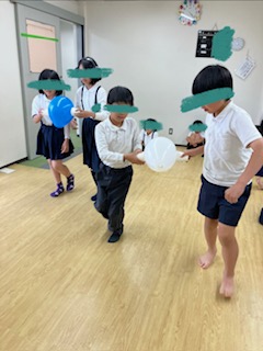 ５月２６日(火)　風船を運ぼう🎈