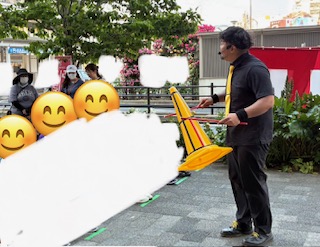 ５月１６日（土）福山バラ祭り・大道芸