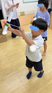 6月4日(木)　手作りアローで遊ぼう🏹