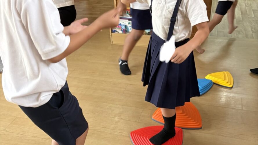 7月15日(水）陣取りじゃんけんで遊ぼう!
