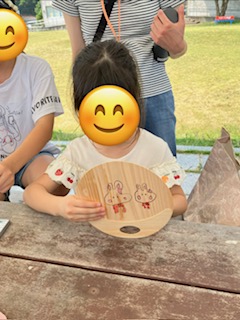 7月22日(水)マリンユースセンターでうちわ作り🎨