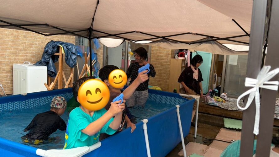 8月17日（月）みんなでプールを楽しもう✨