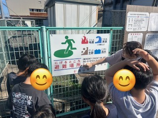 10月3日(土)災害意識を高め、避難訓練をしよう！